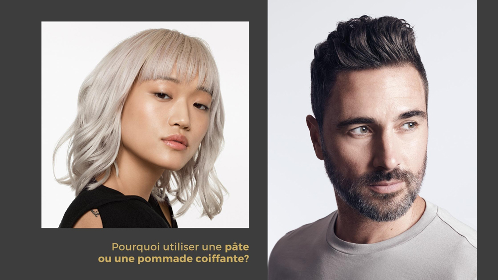 Pourquoi utiliser une pâte ou un pommade coiffante?
